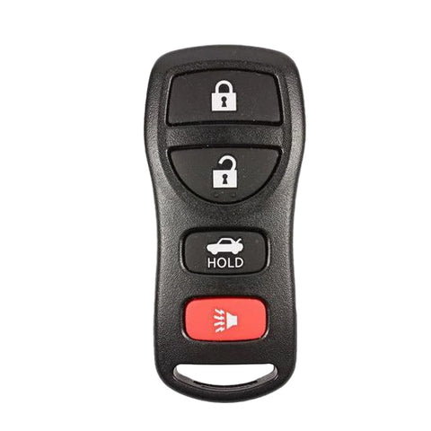 10 x 2002-2012 Nissan / 4-Button Keyless Entry Remote / PN: 28268-C991C / PQTDORM14 (OEM Recase)