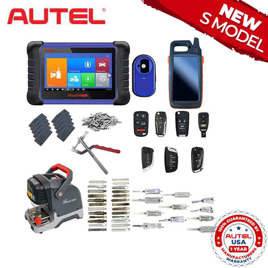 Automotive Locksmithing 101 - Complete Decoding, Cutting, Programming Bundle (Autel USA)