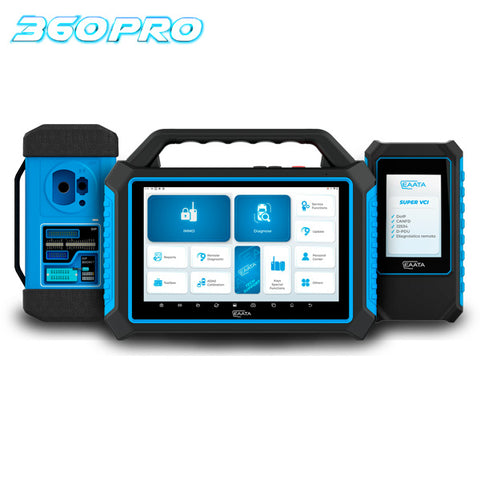 EAATA - 360 Pro Tool - CAN FD Vehicle Programmer -  Automotive Diagnostics -  TPMS - DPF Regeneration  - EGR Learning - 3 Years of FREE Updates