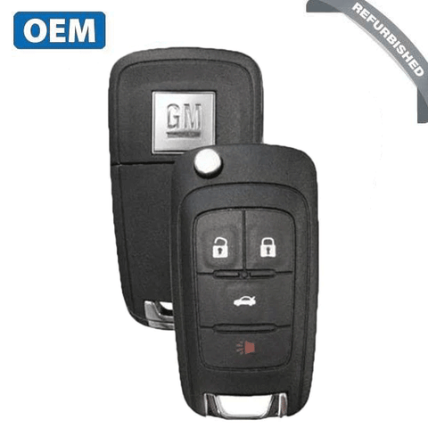 2010-2022 GMC Terrain / 4-Button Remote Flip Key / PN: 13504258 / OHT01060512 (OEM REFURB)(Non-Peps)