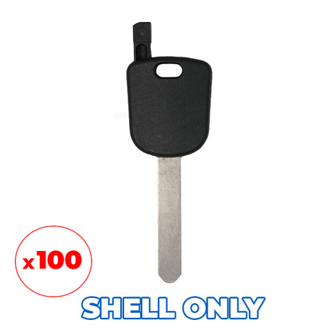 100 x 2002-2012 Honda Acura / Transponder Key SHELL / HO01 / HO03 (AFTERMARKET)