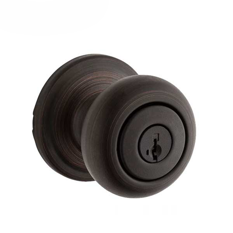 Kwikset - 740H - Hancock Knob Set - Round Rose - 11P - Venetian Bronze - Entrance - SmartKey Technology - Grade 2