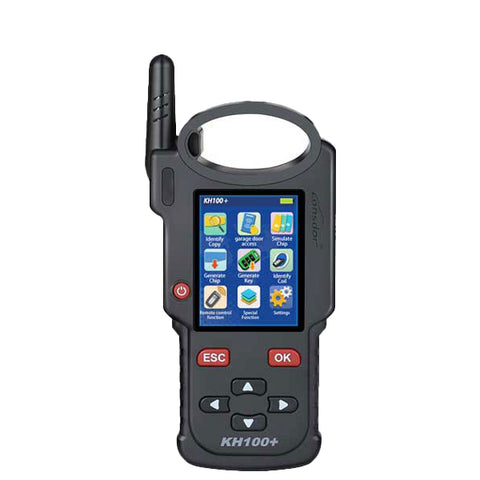 Lonsdor - KH100+ - Hand Held Remote Key Programmer - Generate Remotes - Copy Chips - Toyota H Chip