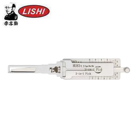 ORIGINAL LISHI - HU83 Peugeot Citroen / 2-in-1 Pick & Decoder / AG