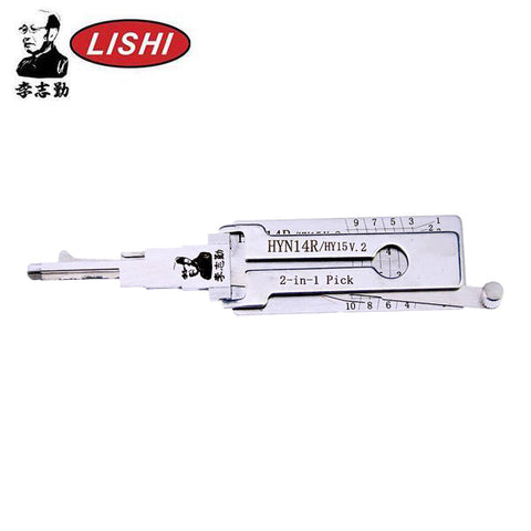 ORIGINAL LISHI - HYN14R HY15 Hyundai V.2 / 2-in-1 Pick & Decoder / AG