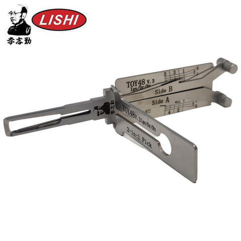 ORIGINAL LISHI - TOY48 Toyota Lexus / 2-in-1 Pick & Decoder / Quad Lifter / AG