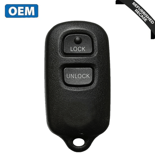 1999-2008 Toyota / 3-Button Keyless Entry Remote / PN: 89742-42120 / HYQ12BBX (OEM Recase)