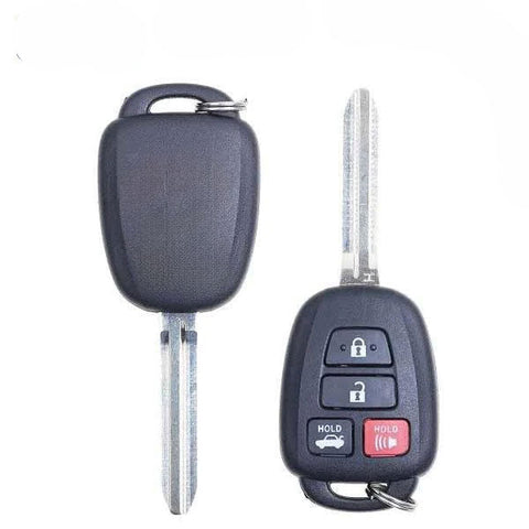 2014-2019 Toyota Camry Corolla / 4-Button Remote Head Key / PN: 89070-06421 / HYQ12BDM (H Chip) (OEM Recase)