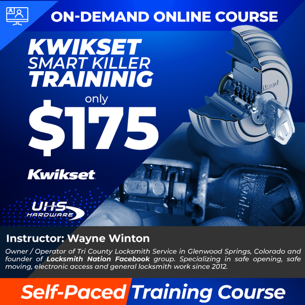 Recorded On-Demand Training - Kwikset SmartKey Killer Course