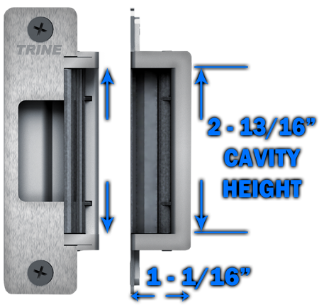 Trine - Wireless Kit - Electric Strike Buzzer System Kit - Fits Any Door