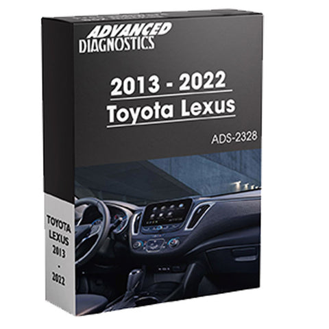 Advanced Diagnostics - ADS2328 - 2013 - 2022 - Toyota Lexus Key Programming Software