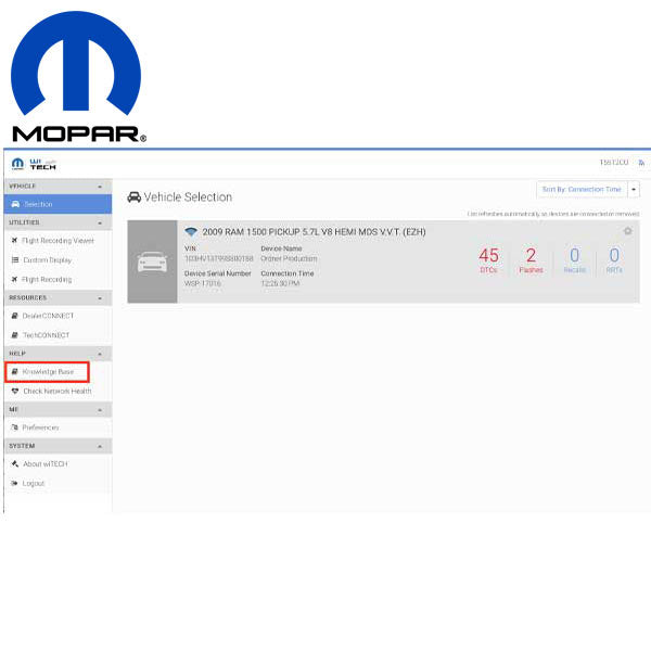 Mopar - WiTECH 2.0 - Software Subscription - 1 Year - UHS Hardware