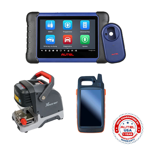 Autel IM508S + Xhorse Dolphin Portable Cutter + Key Tool MAX (Autel USA)