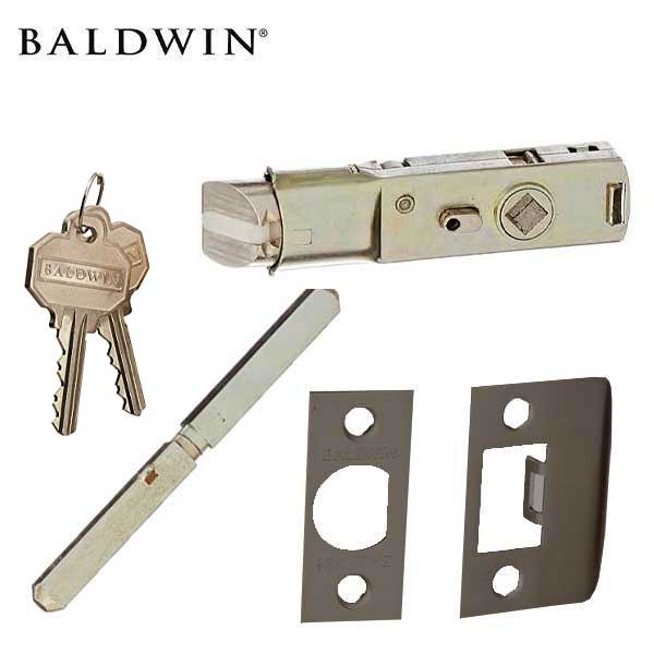 Baldwin Estate - 5205 Classic Knob - 5048 Circle Rose - 102 -Oil Rubbed Bronze - Entrance - Grade 2 - UHS Hardware