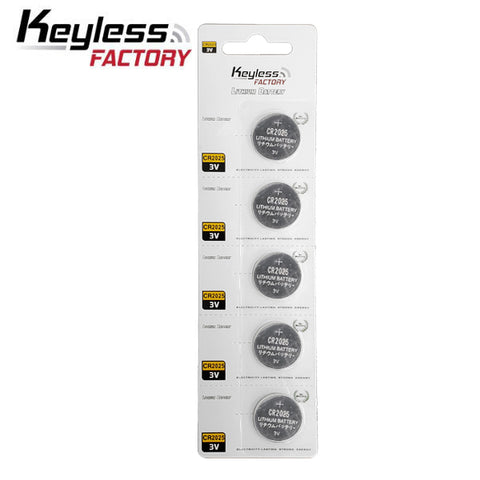 KeylessFactory - CR2025 - 3V Lithium Battery (5-Pack) - UHS Hardware