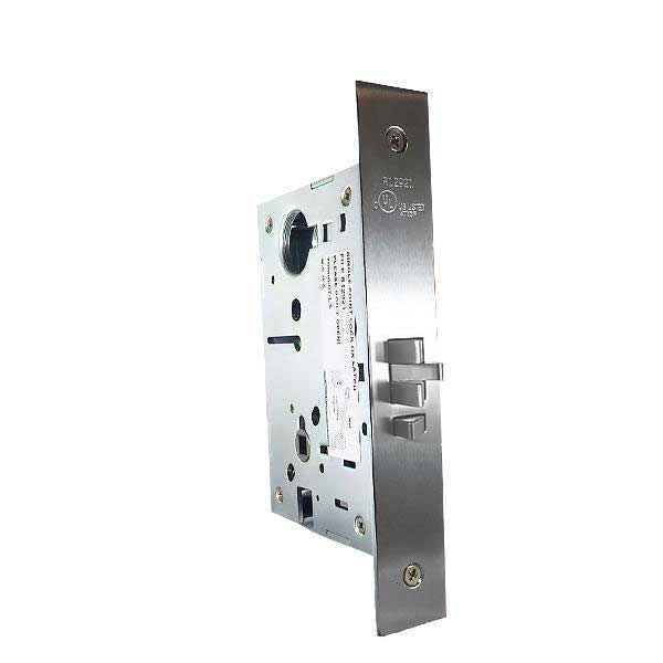 Commercial Grade 1 UL Fire Rated Mortise Door Lock - Silver - US32D - Storeroom - UHS Hardware