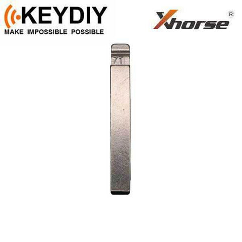 KEYDIY - HU100 - Flip Key Blade - #71 - For Xhorse / Keydiy Universal Remote Flip Keys - UHS Hardware