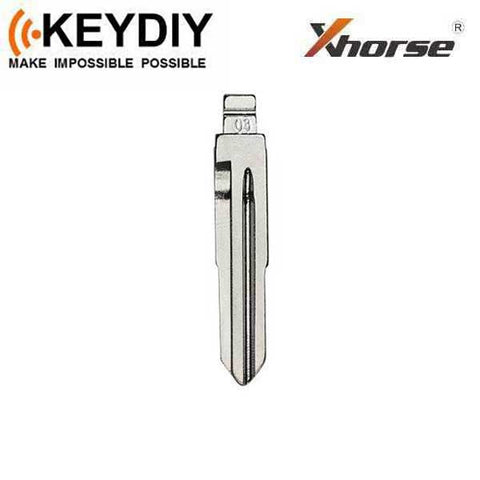 KEYDIY - HD103 - Flip Key Blade - #03 - For Xhorse / Keydiy Universal Remote Flip Keys - UHS Hardware