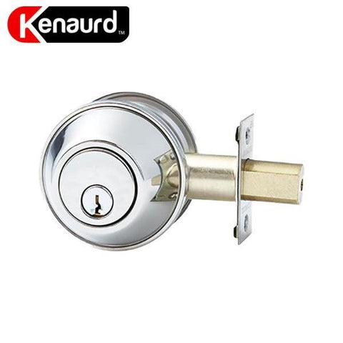 Premium Double Cylinder Deadbolt Lock - Bright Chrome - UHS Hardware