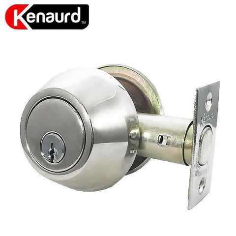 Premium Double Cylinder Deadbolt Lock - Bright Chrome - UHS Hardware