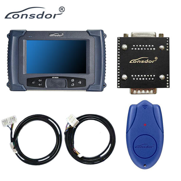 Lonsdor - K518 USA Key Programmer (New USA Version) + 8A4A - Super ADP 8A / 4A Adapter + LKE - Smart Key Emulator - UHS Hardware