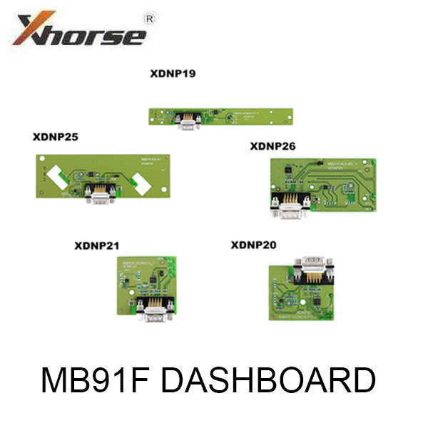 Xhorse - Solder-Free Adapters & Cable Package for Mini PROG & Key Tool PLUS Tablet - BMW - Land Rover - Porsche - Volvo - UHS Hardware