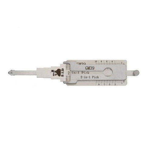 ORIGINAL LISHI GM / GM39 / B102 / 10-Cut / 2-In-1 / Pick AG - UHS Hardware