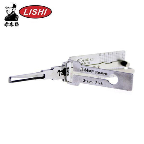 ORIGINAL LISHI Mercedes / HU64 V.3 / 2-in-1 / Pick & Decoder / Ignition / Door / Trunk / Twin Lifter AG - UHS Hardware