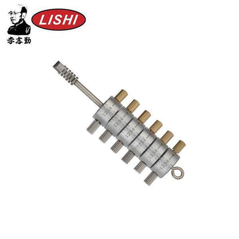 ORIGINAL LISHI  Tibbe 6-Cut Ford / Jaguar  / PFTPD Premium Pick Set - UHS Hardware