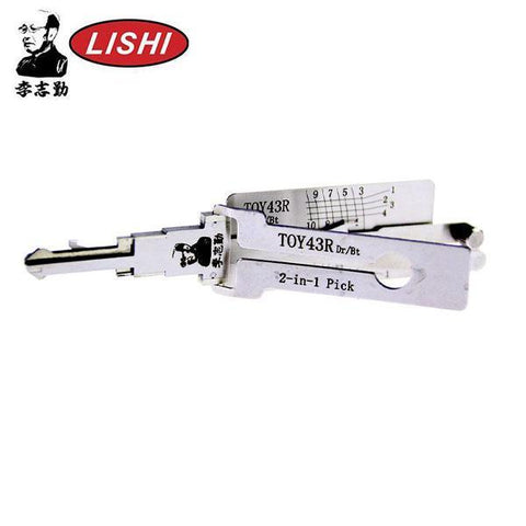 ORIGINAL LISHI TOY43R Subaru / GMC / Chevy / 2-in-1 Pick & Decoder / Door & Trunk - UHS Hardware