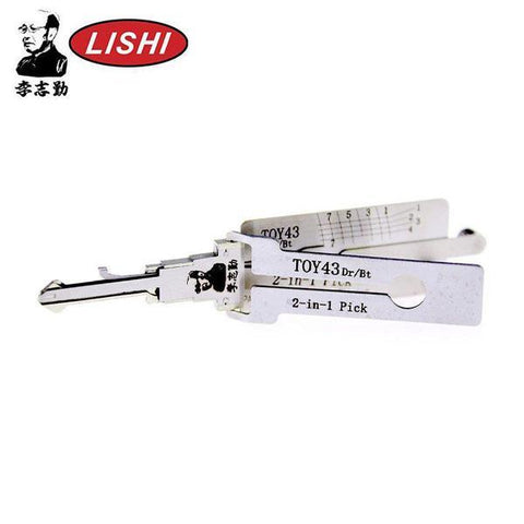 ORIGINAL LISHI TOY43  Toyota / 8-Cut / 2-in-1 / Pick & Decoder / Door & Trunk - UHS Hardware