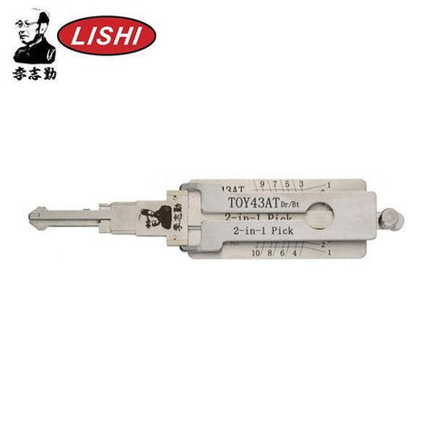 ORIGINAL LISHI TOY43AT Toyota / 10-Cut / 2-in-1 / Pick & Decoder / Door & Trunk - UHS Hardware