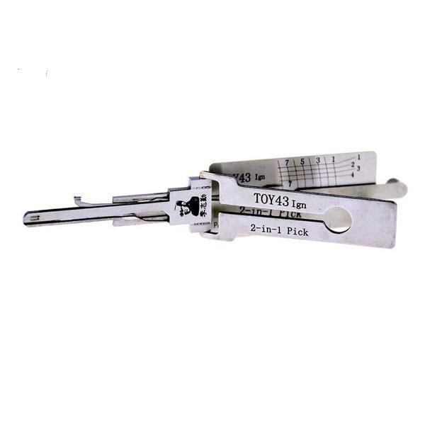 ORIGINAL LISHI TOY43 Toyota / 8-Cut / 2-in-1 / Pick & Decoder /  Ignition - UHS Hardware