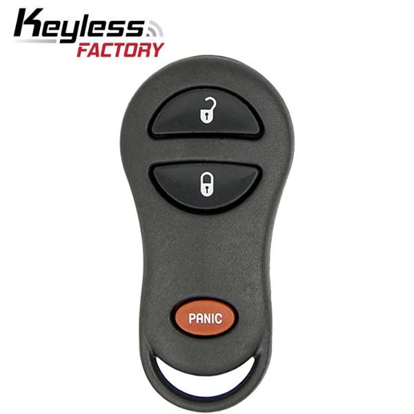 1999-2004 Dodge Jeep / 3-Button Keyless Entry Remote / GQ43VT9T (R-C-497-3B) - UHS Hardware