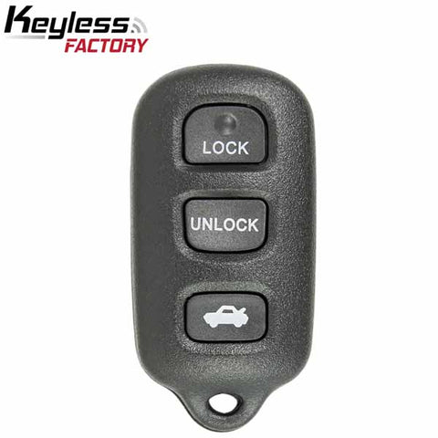 1998-2008 Toyota / 4-Button Keyless Entry Remote / GQ43VT14T / (R-TOY-14T4) - UHS Hardware