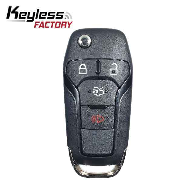 2013-2016 Ford Fusion / 4-Button Flip Key / 128 Bit / N5F-A08TAA (RFK-FD-FSN-4) - UHS Hardware