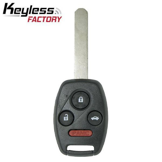 2008-2015 Honda Accord Pilot / 4-Button Remote Head Key / KR55WK49308 / (RHK-HON-ACC2) - UHS Hardware