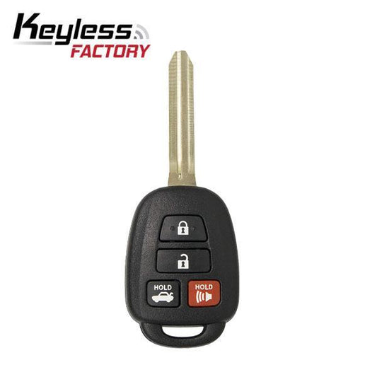 2014-2018 Toyota Camry / 4-Button Remote Head Key / HYQ12BDM (H Chip) (RHK-TOY-BDM-H-4) - UHS Hardware