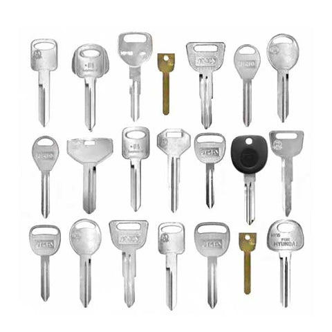 Basic STARTER Pack Bundle - 585 Automotive Mechanical Keys - UHS Hardware