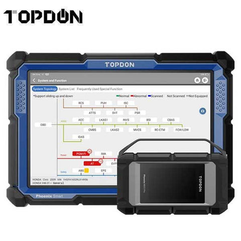 TOPDON - Phoenix Smart - Advanced Level Intelligent Diagnostic Scanner - UHS Hardware