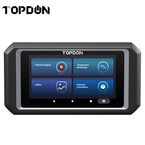 TOPDON - TC003 - Thermal Imaging Diagnostics Camera - 256x192 Thermal Resolution - 5000mAh Battery - Wi-Fi / Bluetooth